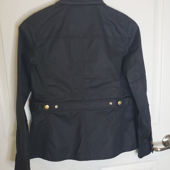 J.Crew Relaxed Boyfriend Field Jacket Black XS - Picture 4 of 4
